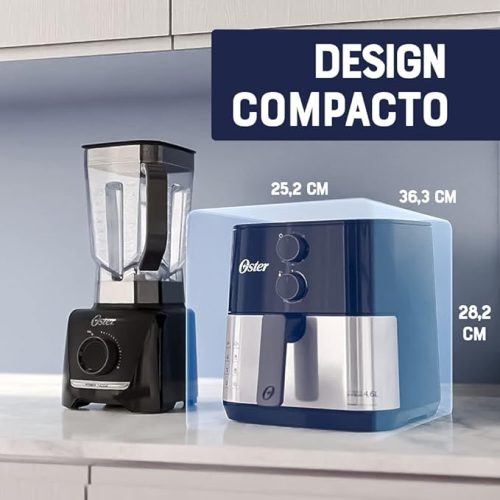 Fritadeira Sem Óleo Oster 127V – OFRT520, PRETO