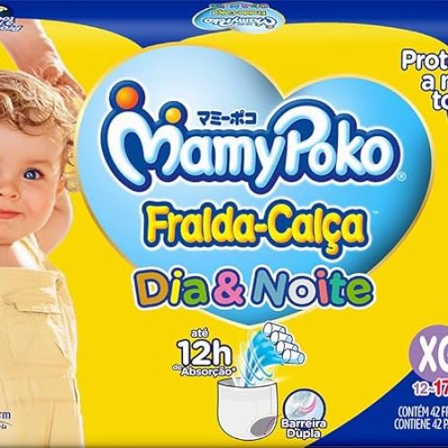 MamyPoko Fralda-Calça Dia&Noite Xg 42 Unidades