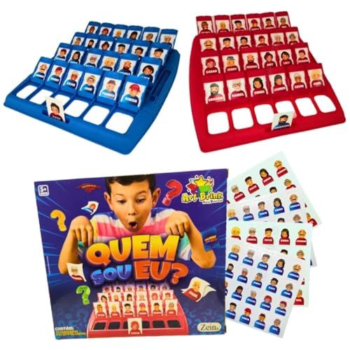 Jogo Quem Sou Eu Cara A Criança Infantil Brinquedo Jogos De Mesa e Tabuleiro Para Menino e Menina 5 Anos